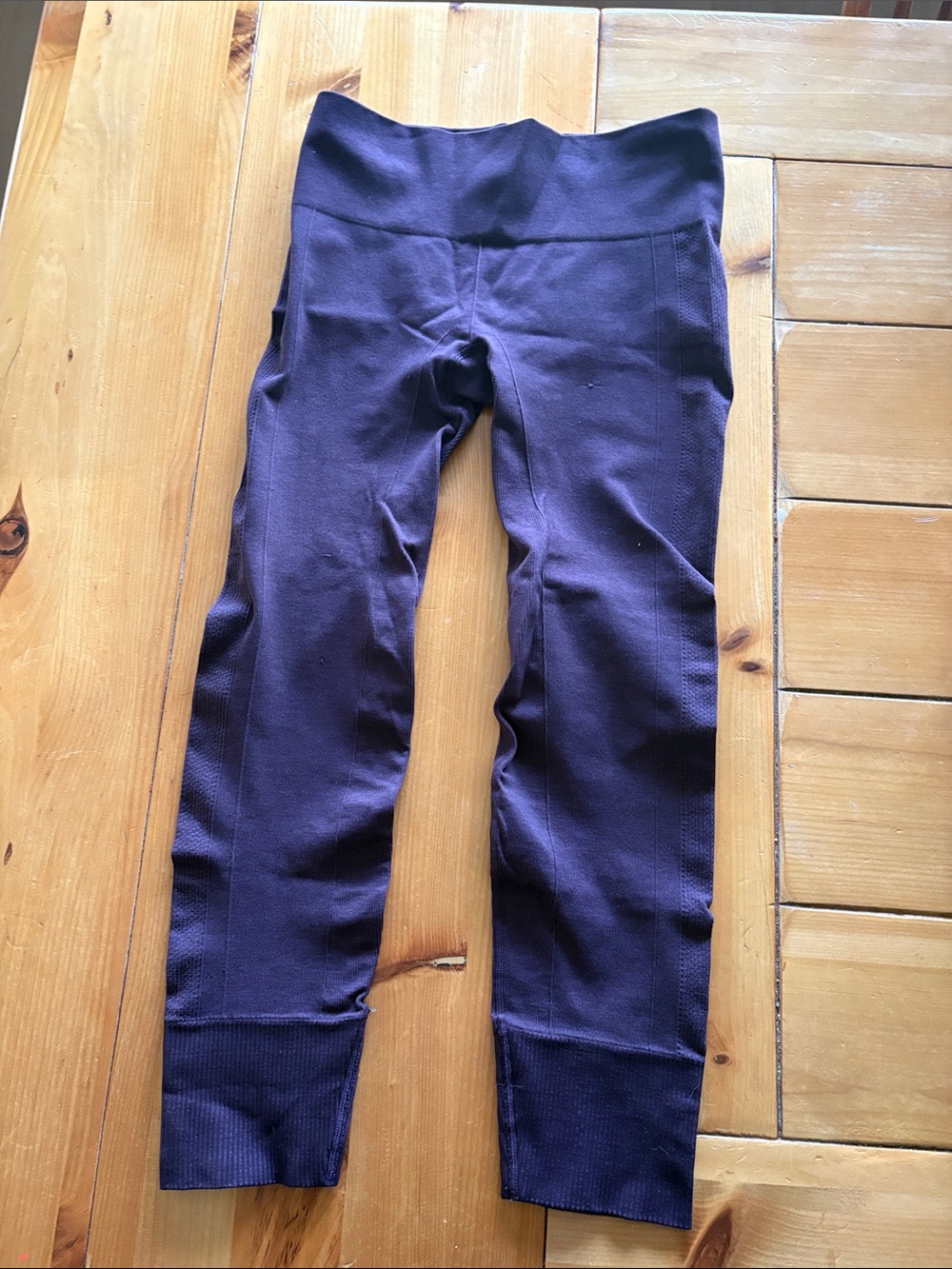 Vintage High-Waist Purple Lululemon Leggings WUNDER Under Style
